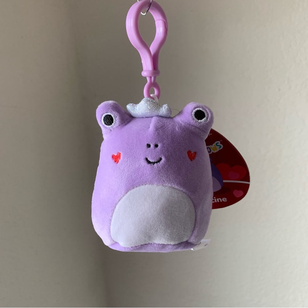 Squishmallows 3” Francine The Frog Clip